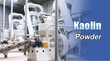 Kaolin powder making