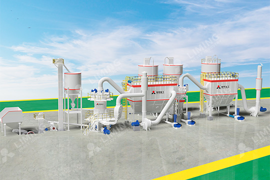 LUM series superfine vertical roller grinding mill